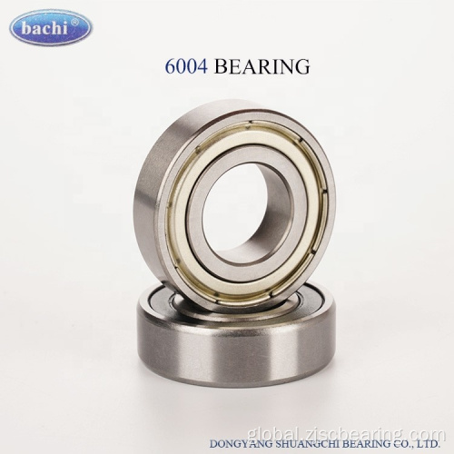 Chrome Steel Bearing 6004 chrome steel deep groove ball bearing 6004Z ZZ Factory